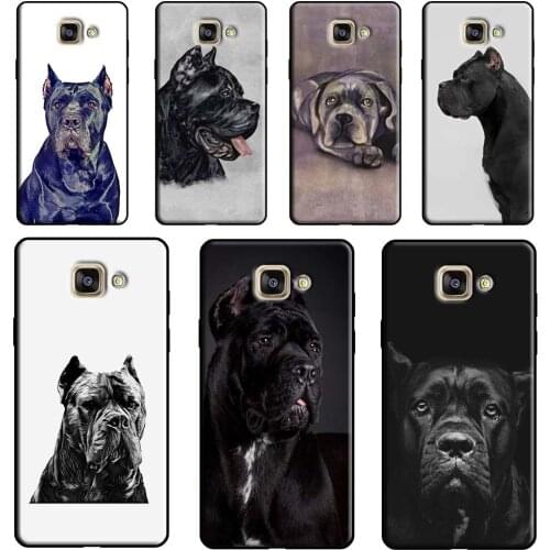 Cane Corso Italian Mastiff Phone Case For Samsung Galaxy J7 J5 J3 2017 A3 A5 J1 2016 J6 J4 Plus A6 A8 A7 A9 J8 2018