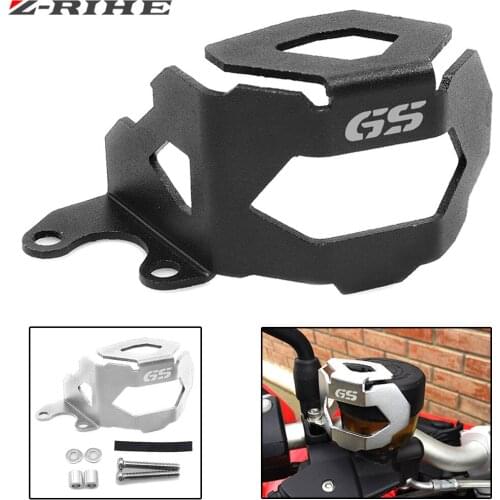 For BMW F800GS F700GS F800 F700 F 800 13-2018 Motorcycle Front Brake Pump Fluid Reservoir Guard Protector Oil Cup Cover GS LOGO