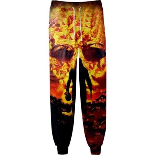Halloween 3D Printed Jogger Pants Men/Women Streetwear Long Pants hit hop Casual Streetwear Sweatpants 2019