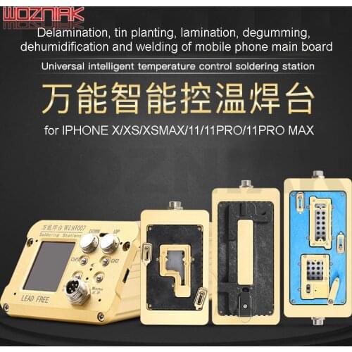 WL Soldering Station Intelligent Temperature Control Tin Planting Mainboard Layered Heating Table for iPhone 6-8 X XS 11 PRO MAX