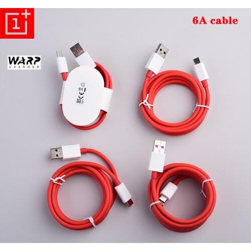 OnePlus Warp Cable 100cm/150cm/200cm/300cm USB 3.1 Quick Fast Charging Data 6A Cable For One plus 1+ 8 7 7T Pro 6 6T 5T