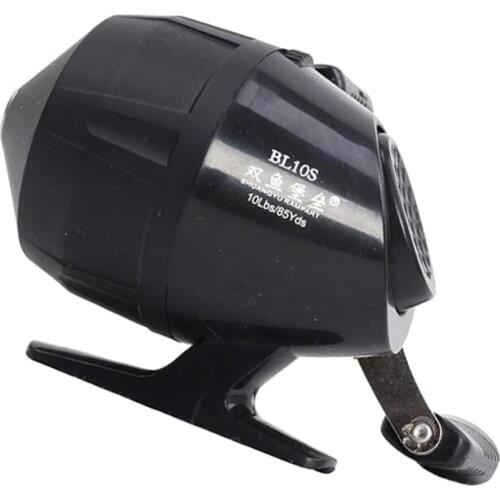 3 Pcs Stainless Steel Spincast Fishing Reel 10LB/85YDS Gear for Hunting Fishing