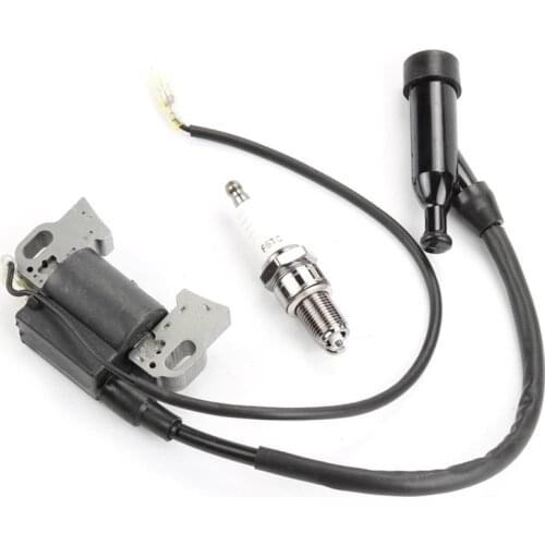 Ignition Coil for hondae Gx240 Gx270 Gx340 Gx390 8hp 9hp 11hp 13hp Engine Lawn Mower Tractor Generator w/Spark Plug