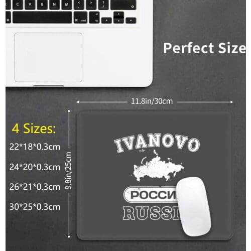 Ivanovo Russia Property Of Country Mouse Pad DIY Print Cushion Ivanovo Russia Russian Federation City