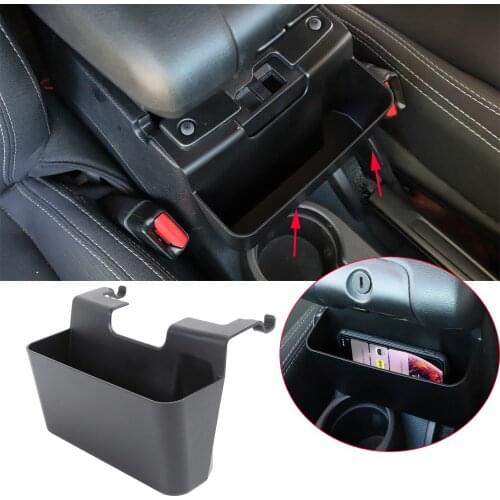 ABS Forfor Jeep Wrangler JK 2011-2017 Tidying Armrest Box External Storage Box Organizer