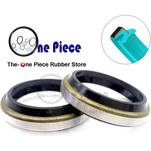 Scraper DKB 50/ 55/ 60/ 65/ 70 Dust ring double lips hydraulic cylinder industry NBR Metal ring steel rubber Wiper gasket