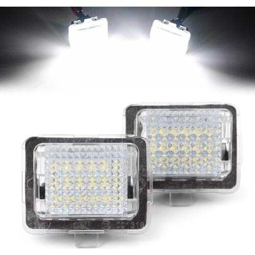 LED License Plate Number Light Lamp for Mercedes Benz W204 W221 W212 W216 W207 E-Class Coupe etc