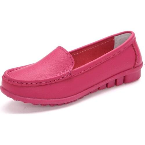 Women Casual Boat Shoes Ladies Slip On Ballet Flats Comfy Soft Loafers Sneakers Zapatos Mujer Walking Footwear 2021 Spring New