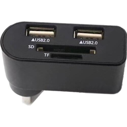 USB2.0 HUB 3-Port In-Line USB HUB Extension Hub Mini Portable 480MBPS