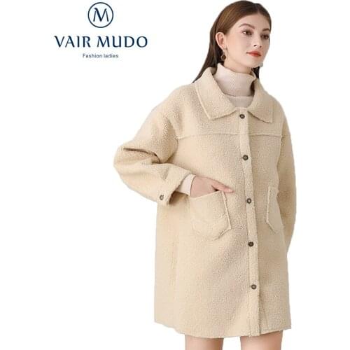 Женские пальто с воротником VAIR MUDO China At AliExpress