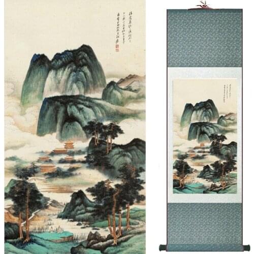 Landscape art painting Super quality traditional Chinese Art Painting Home Office Decoration Chinese painting20190905079