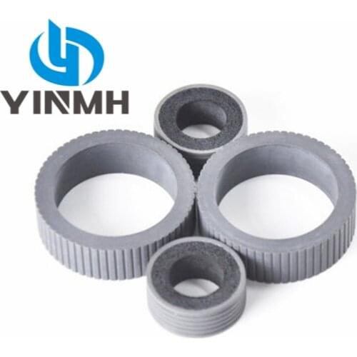 1Set Pickup Feed Roller Tires Only PA03540-0001 PA03540-0002 for Fujitsu Fi- 6125 6130 6130Z 6140 6225 6230 6240 IX500