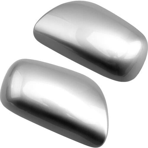 1 Pair Car Silver Front Left Right Side Mirror Cap Cover Housing Fit for Toyota Corolla 2013 2012 2011 2010 2009 2008 2007