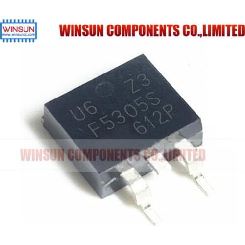 10PCS IRF5305S F5305S IR TO-263 31A 55V 110W New