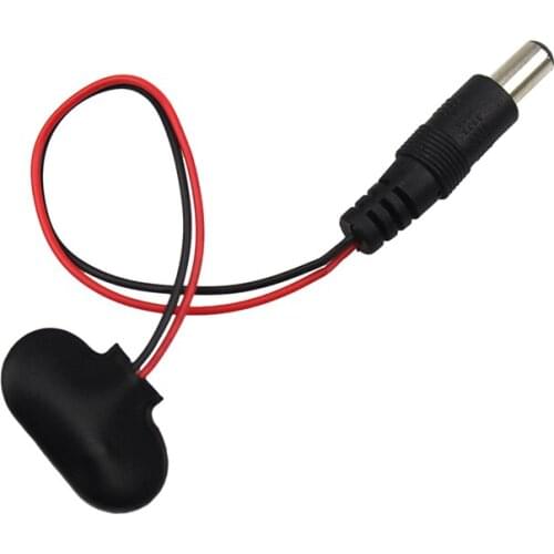 5PCS Experimental 9V Battery Snap Power Cable to DC 9V Clip Male Line Battery Adapter For Arduino Uno R3 DIY Jack Connector