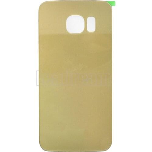 50pcs/lot DHL Battery Door Back Housing Cover Glass Cover for Samsung Galaxy S6 G920 Sky Blue White Gold