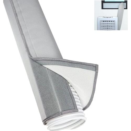 59 In Portable Air Conditioner Hose Cover Insulated Ac Hose Sleeve Air-conditioning Exhaust Hose Insulation Protection Cover