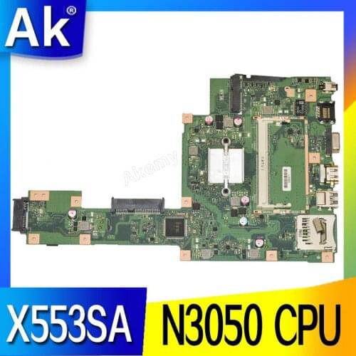 AK X553SA Laptop motherboard for ASUS X553SA X553S X553 Test original mainboard N3050 CPU