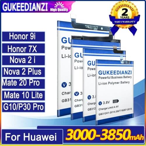 HB356687ECW HB486486ECW Cell Phone Battery For Huawei Nova 2 Plus 2i P30 Lite P30 Pro G10 Mate 20 Pro 10 Lite Honor 9i Batteria