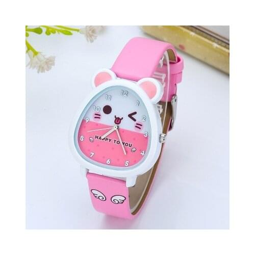 Girls Watches Kids Quartz Analog Leather Wristwatches Cartoon Children Watch Birthday Gifts For Boys Clock Kol Saat
