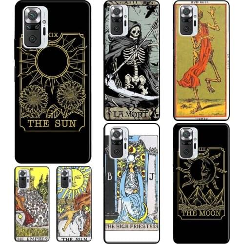 Moon Tarot Mystery totem For Xiaomi Redmi Note 10 7 8 9 Pro Note 9S 8T Case For Redmi 9A 8A 7A 9 9C 9T K40 Cover