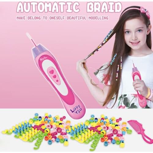 Childrens Braid Toy Makeup Cosplay Weaving Braid Tangled Rapunzel Princess Headband Hair Accesorries Headwear For Girls Gift