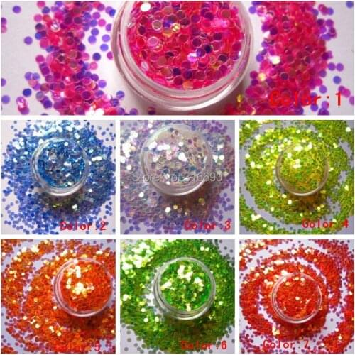 Holographic Glitter Samples - No Solvent Resistant