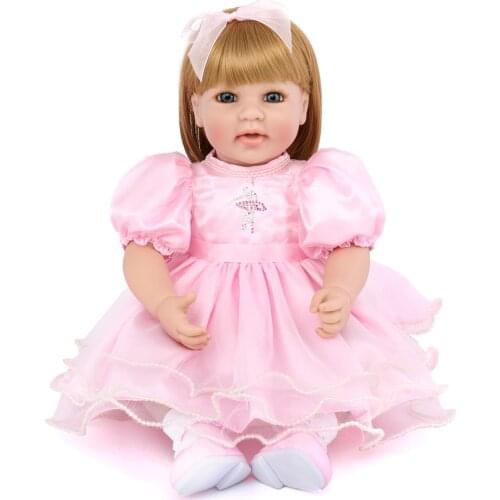 50cm Reborn Babies Dolls Alive Dolls 20" Bebe Reborn Soft Silicone Dolls for Girls Kids Toys Birthday New Year Gift
