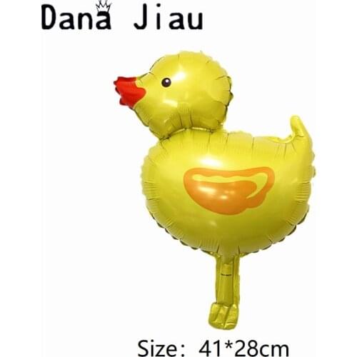 Mini Duck Butterfly snail/frog Foil Balloons Cute Animal Birthday Party Decoration Air Ball Holiday childrens' Toy