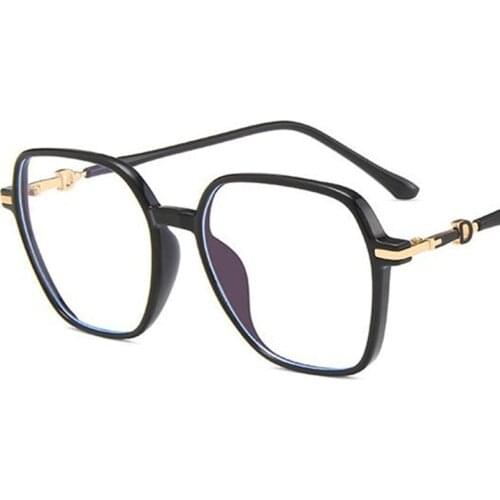 NEW Anti-Blue Eyeglasses Women & Men Optical Glasses Unisex Jelly Color Spectacles Personality Oversize Frame Eyewear