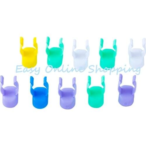 100pcs Dental disposable consumables plastic handy finger bowl cup for mixing cement powder class lonomer Dental tool helper