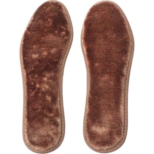Autumn And Winter Thermal Insulation Warm Insoles Wool Insole Thickening Cashmere Insoles Pad Unisex