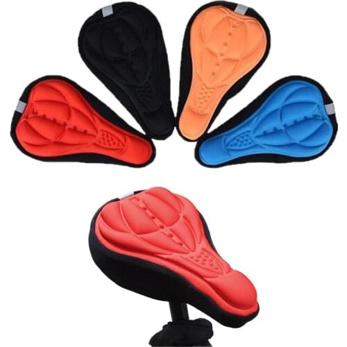 Seat Cushion Covering Creative Thick 3D Silicone Case Mountain Bicycle Road Bike Pads Seat Saddle Bike Cushion Pad
