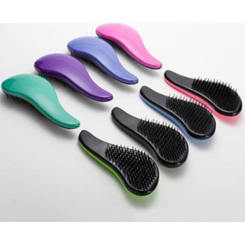Magic Handle Tangle Detangling Comb Shower Hair Brush Comb Professional Massage Salon Styling Tamer Tool