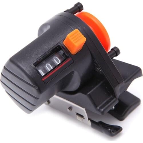 OOTDTY 1pc 0-999M Portable Fishing Finder Line Length Depth Gauge Counter Tackle Tool