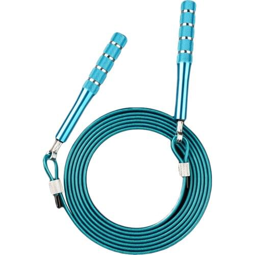 Sports Jump Ropes Wire Skipping Rope Anti-winding Non-slip Handle Professional Training Weight-bearing Fitness Equipment