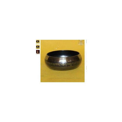 Decoration Brass Diameter 6" YOGA Bowl HIMALAYAN hand hammered CHAKRA MEDITATION Religion SINGING BOWL Buddhism