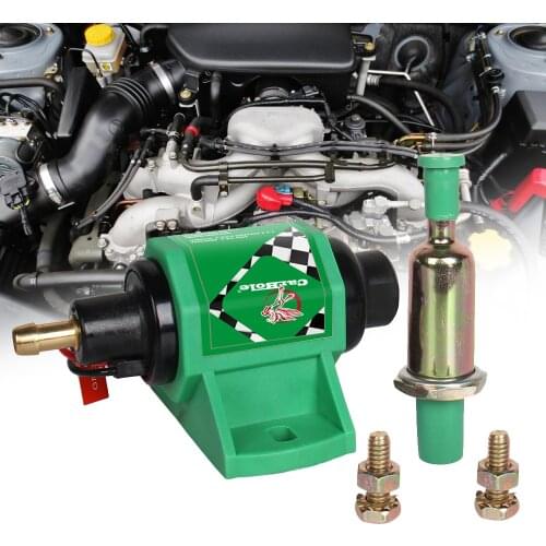 Universal High Performance 12 V 5/16 Inch Micro Electric Diesel Fuel Pump 4-7 PSI Low Pressure - 2 Wire Design