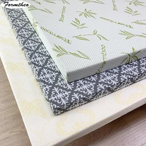 FORMTHEO 150*200 120*190cm High Density Sponge Memory Foam Tatami Bed Topper Mattress For Single Double Guest Bed