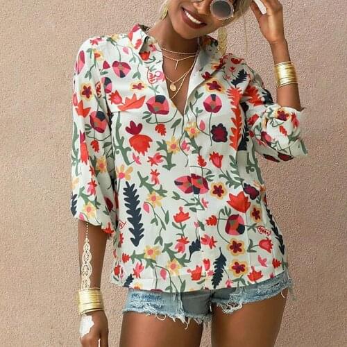 WE.FINE Womens Chiffon Shirts