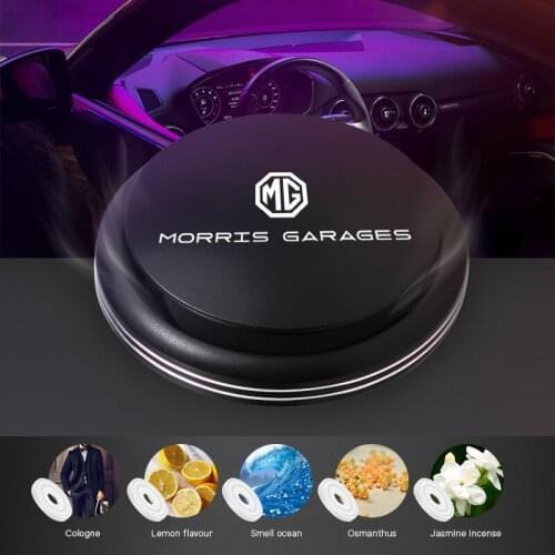 UFO Shape Car Air Freshener Seat Aromatherapy Scent Decor For Morris Garages MG 3 5 6 7 HS ZS GS Hector TF GT ZR RX5 RX8 350 550