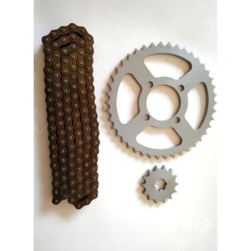 Free Shipping Motorcycle Accessories for Suzuki AX100 Set Chain 100cc Sprocket Jincheng AX100 Small Teeth / Big Teeth / Chain