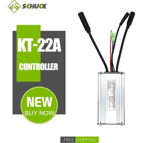 KT-22A Controller For Electric Bicycle 36V/48V 500W/750W Brushless Motor KunTeng Square Wave Controller For EBike Conversion Kit