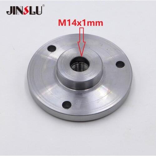 OVER 40 SOLD M14x1mm M14 Spindle Thread chuck Flange Back Plate base Adapter K11-80 K12-80 K11-100 K12-100 K11-125 K12-125