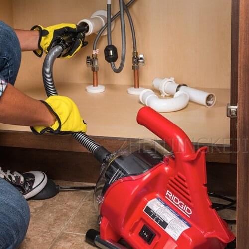 Home Use Electric Sewer Dredge Machine Kitchen Plumbing Clogging Cleanup Professional Tool Fully Automatic Pipe Dredging Machine