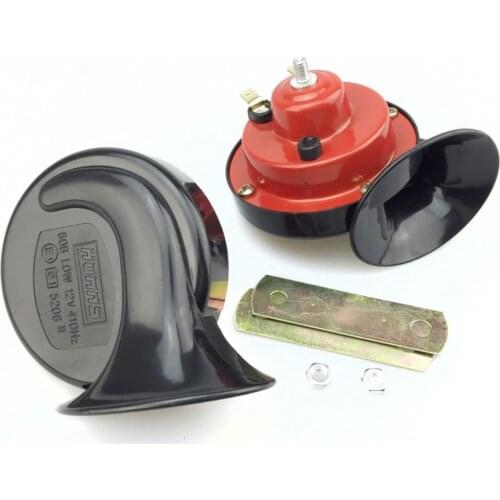 2 Pieces Double Sound Schneckenhorn Electric Air Horn For 12V Motorcycle Car