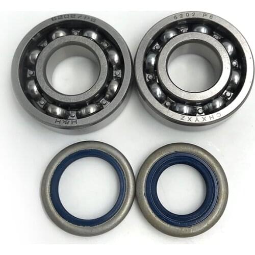 HUNDURE Crankcase Crankshaft Ball Bearing Oil Seal Kit For HUSQVARNA CHAINSAW Parts 362 365 371 372 XP NEW