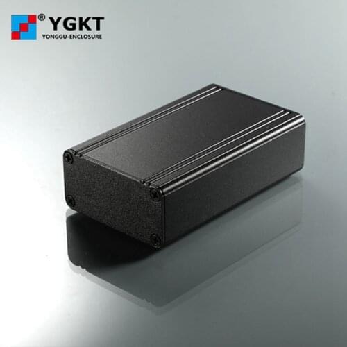 Case aluminum enclosure extruded electronic project aluminum enclosure case sections shell wire hiding 57*28*90mm