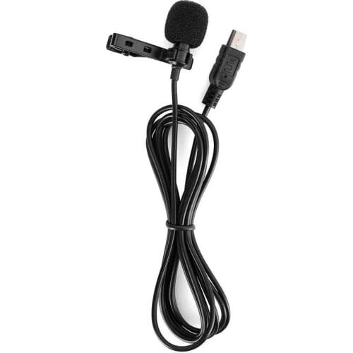 Microphone DSLR Camera Mini Collar Clip Capacitor Microphone for Live Broadcast Recording Interview studio microphone