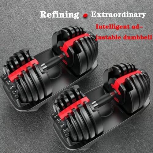 New Arrival Adjustable 40kg Fitness Dumbbell Home Gym Weightlifting Set Hand Weight Mens Fitness Equipment Pesas Rusas